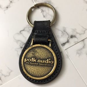 🖤Vtg “POLK AUDIO” RARE keychain